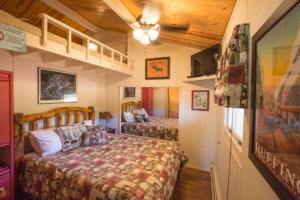 Postel nebo postele na pokoji v ubytování C1