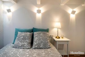 Postel nebo postele na pokoji v ubytování Hotelito Boutique Cinca