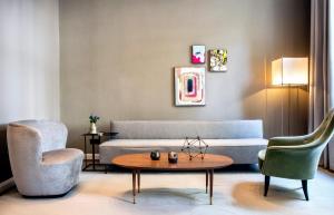 Posezení v ubytování Pillows Grand Boutique Hotel Ter Borch Zwolle