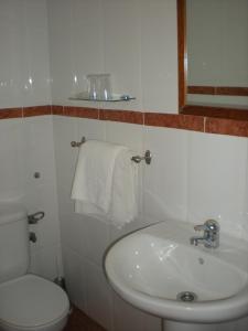 Kúpeľňa v ubytovaní Hostal La Hispanidad