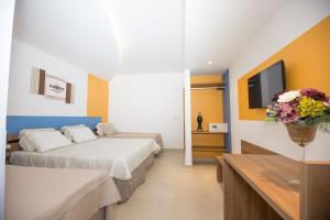 Postel nebo postele na pokoji v ubytování Prive Thermas Hotel by WAM Experience