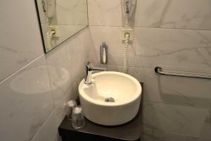 Un baño de Hotel Alda Estación Ourense