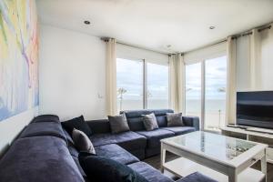 Zona de estar de Luxury Beach Penthouse