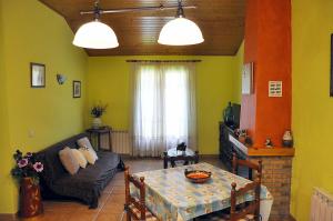 Posezení v ubytování Apartamento Molí de Fòrnols