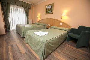 Postel nebo postele na pokoji v ubytování Hotel PAYRO