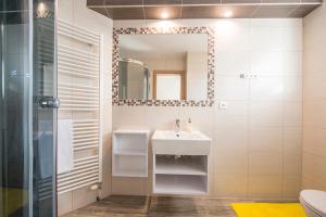 Koupelna v ubytování Villa Bellevue Wellness + 37 fotografií