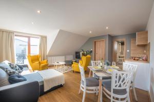 Posezení v ubytování Villa Bellevue Wellness