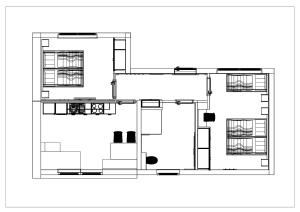 Plan piętra w obiekcie Chalet Waschkuchl