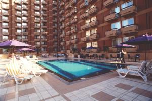 Bazén v ubytování Safir Hotel Cairo nebo v jeho okolí