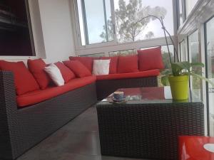 Posezení v ubytování LILIE97418 VILLA 14 PERSONNES