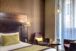 Postel nebo postele na pokoji v ubytování Best Western Plus Nice Cosy Hotel