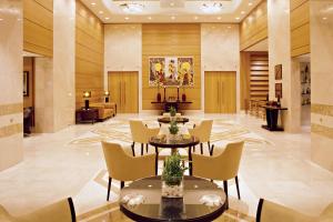 A seating area at Divani Palace Larissa