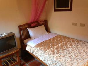 Katil atau katil-katil dalam bilik di Love nostalgia No. 53 B&B