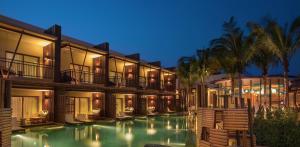 Bazén v ubytování Prana Resort Nandana nebo v jeho okolí