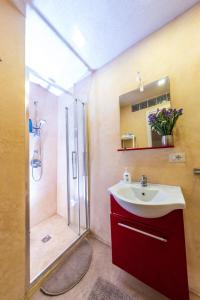 Ein Badezimmer in der Unterkunft Casa della Palma