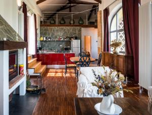Kuchyňa alebo kuchynka v ubytovaní Agriturismo Dacapo