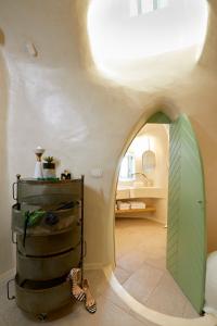Kupaonica u objektu Gitsa Cliff Luxury Villa