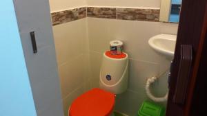 Vonios kambarys apgyvendinimo įstaigoje Hospedaje San Andres Vive Centro