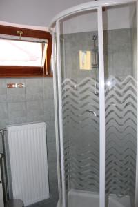 Kúpeľňa v ubytovaní Danubia Apartman