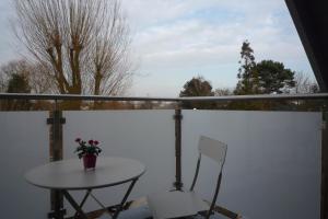 Μπαλκόνι ή βεράντα στο Appartement mit Aussicht +7 φωτογραφίες
