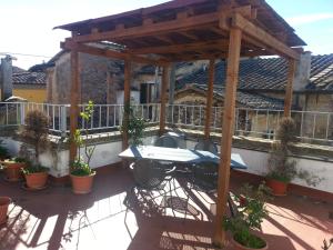 Balkón nebo terasa v ubytování Hotel Duomo