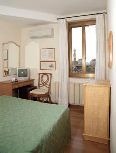 Postel nebo postele na pokoji v ubytování Hotel Duomo