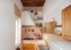 A kitchen or kitchenette at Panoramic Apartment