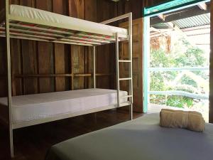 Katil atau katil-katil dalam bilik di Madre Selva Hostel