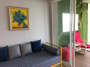 Posezení v ubytování Raya Buri Resort Kanchanaburi