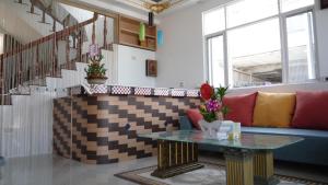 Istumisnurk majutusasutuses See Starsea Guest House
