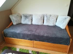 Postel nebo postele na pokoji v ubytování Apartman Paula 1