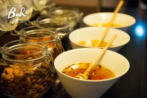 Mat på bed-and-breakfastet eller i nærheten