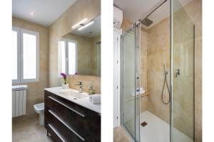 Kúpeľňa v ubytovaní Genteel Home Recogidas