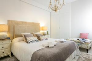 Posteľ alebo postele v izbe v ubytovaní Genteel Home Recogidas