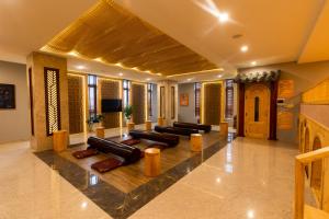 Posezení v ubytování Eagle Hotel