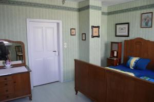 Posezení v ubytování Landhof Liebsch, mit Pool und Sauna