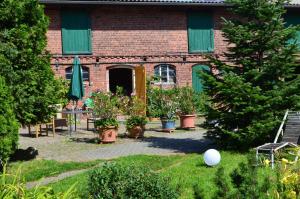 Zahrada ubytování Landhof Liebsch, mit Pool und Sauna