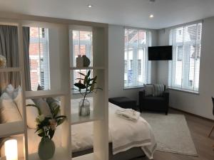 Posezení v ubytování Antwerp Business Suites