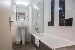 Koupelna v ubytování Hotel Neptuno