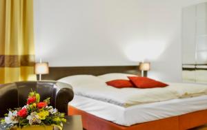 Posteľ alebo postele v izbe v ubytovaní Apartments Central Park Marienbad