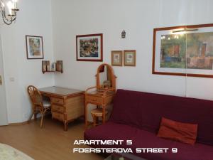 Część wypoczynkowa w obiekcie Holiday Apartments