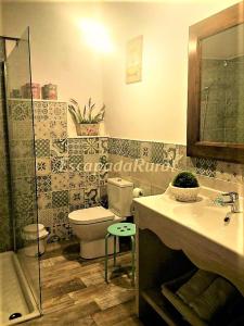 Kylpyhuone majoituspaikassa Casa Rural Cabo la Aldea