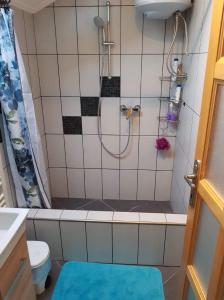 Ένα μπάνιο στο Vinac guest house