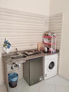 Kuchyň nebo kuchyňský kout v ubytování Red Sea Cozy Studio G52 + 36 fotografií