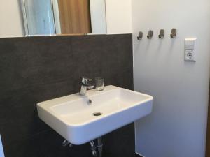 Koupelna v ubytování Erikas Haus