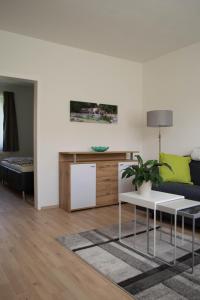 TV a/nebo společenská místnost v ubytování Haus-Iris-Mauerbach