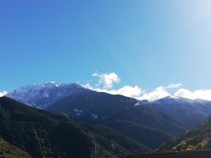 ビエルサにあるEdelweissの雪山連峰の眺望