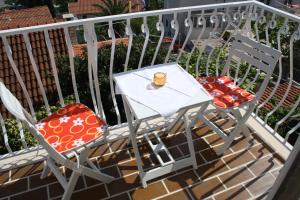Balkón nebo terasa v ubytování Apartment Pavo