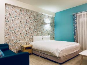 Letto o letti in una camera di 視界民宿-證號1714,1763-