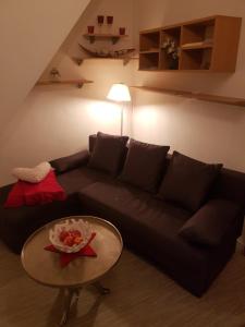Posezení v ubytování Ferienwohnung Müller